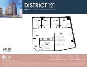 7300 SH 121 SB, McKinney, TX à louer Plan d’étage– Image 1 sur 1