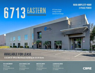 Plus de détails pour 6713 S Eastern Ave, Las Vegas, NV - Industriel/Logistique à louer