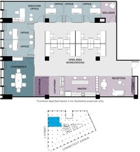 1025 Connecticut Ave NW, Washington, DC à louer Plan d’étage– Image 1 sur 1