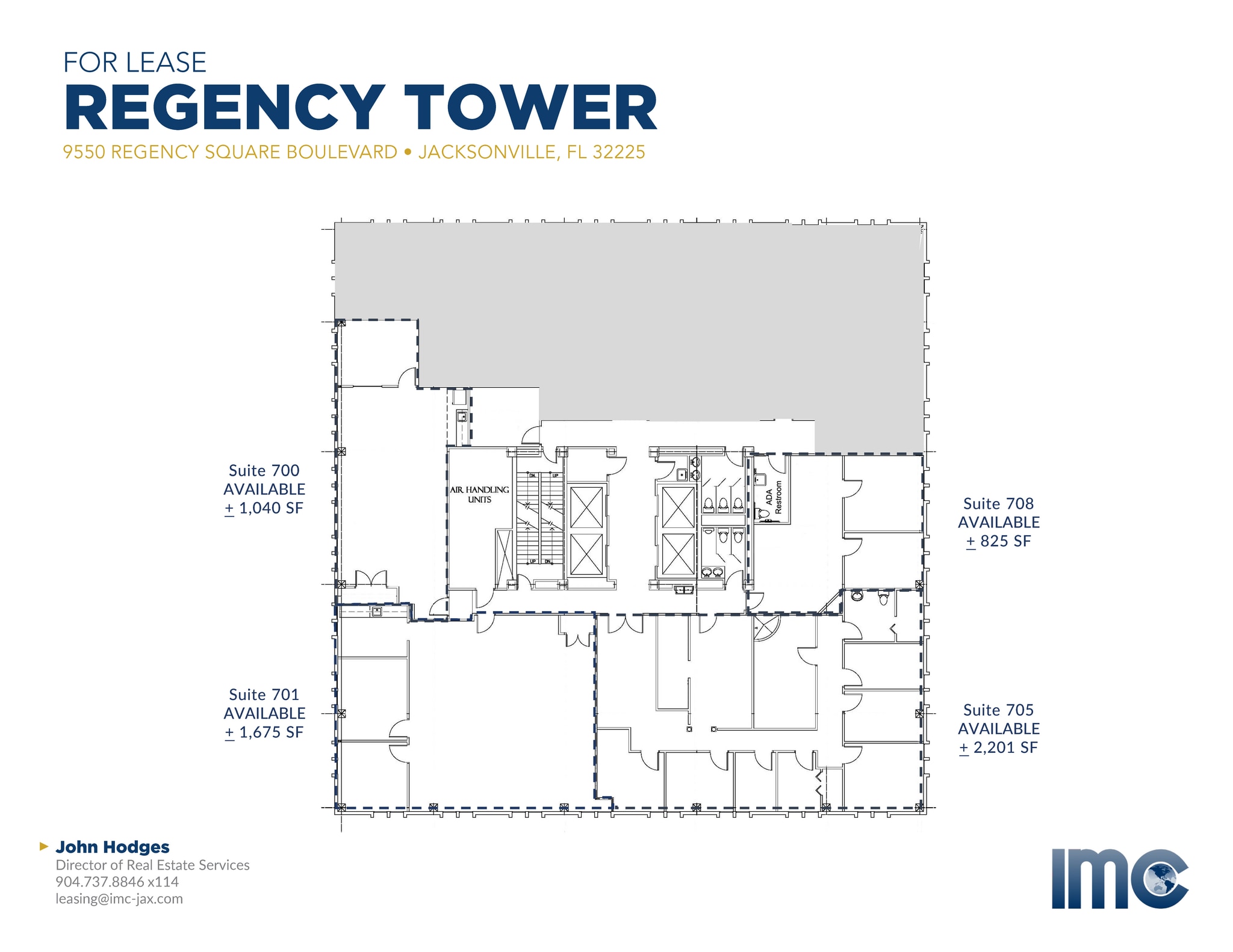 9550 Regency Square Blvd, Jacksonville, FL à louer Plan d’étage– Image 1 sur 1
