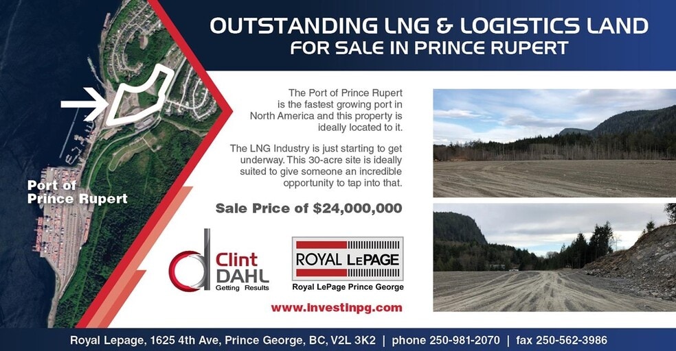 Terrain dans Prince Rupert, BC à vendre - Photo de l’immeuble – Image 2 sur 2