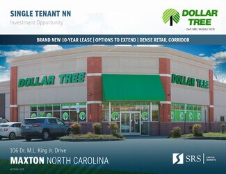 Plus de détails pour 106 W Martin Luther King Dr, Maxton, NC - Local commercial à vendre