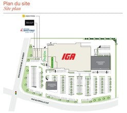 450 Rue Blainville E, Ste-Thérèse, QC à louer Plan de site– Image 1 sur 1