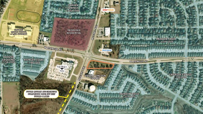 8801 McCart Ave, Fort Worth, TX à vendre - Photo de l’immeuble – Image 2 sur 2