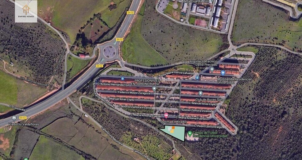 Terrain dans Cáceres, Cáceres à vendre - Aérien – Image 2 sur 2
