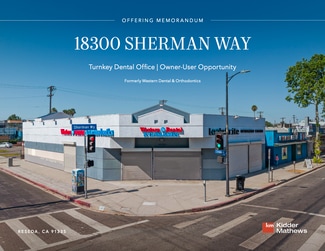 Plus de détails pour 18300 Sherman Way, Reseda, CA - Local commercial à vendre