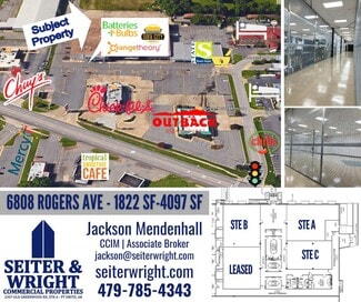 Plus de détails pour 6800-6808 Rogers Ave, Fort Smith, AR - Local d'activités à louer