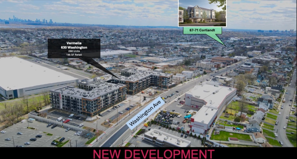 67-71 Cortlandt St, Belleville, NJ à vendre - Photo de l’immeuble – Image 3 sur 12