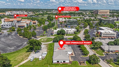 5501 Pinnacle Point Dr, Rogers, AR à louer Aérien– Image 2 sur 21