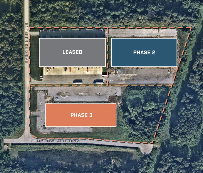 400 Enterprise Dr, Beaver Falls, PA à louer - Plan de site – Image 1 sur 3