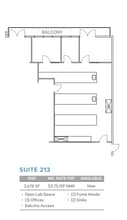 505 Coast Blvd S, La Jolla, CA à louer Plan d’étage– Image 1 sur 1