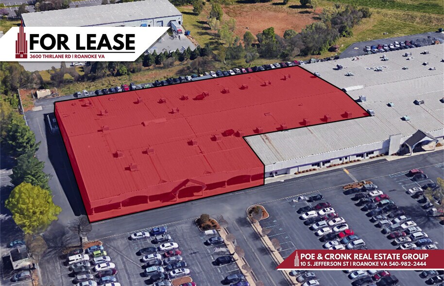 3600 Thirlane Rd, Roanoke, VA à louer - Photo principale – Image 1 sur 10