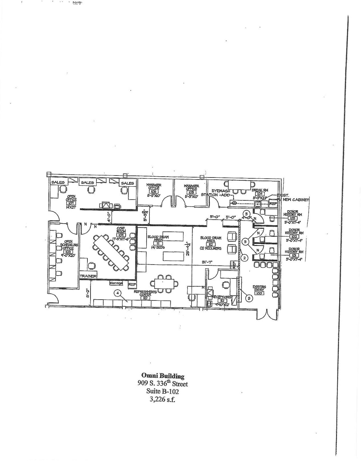 909 S 336th St, Federal Way, WA à louer Plan d’étage– Image 1 sur 1