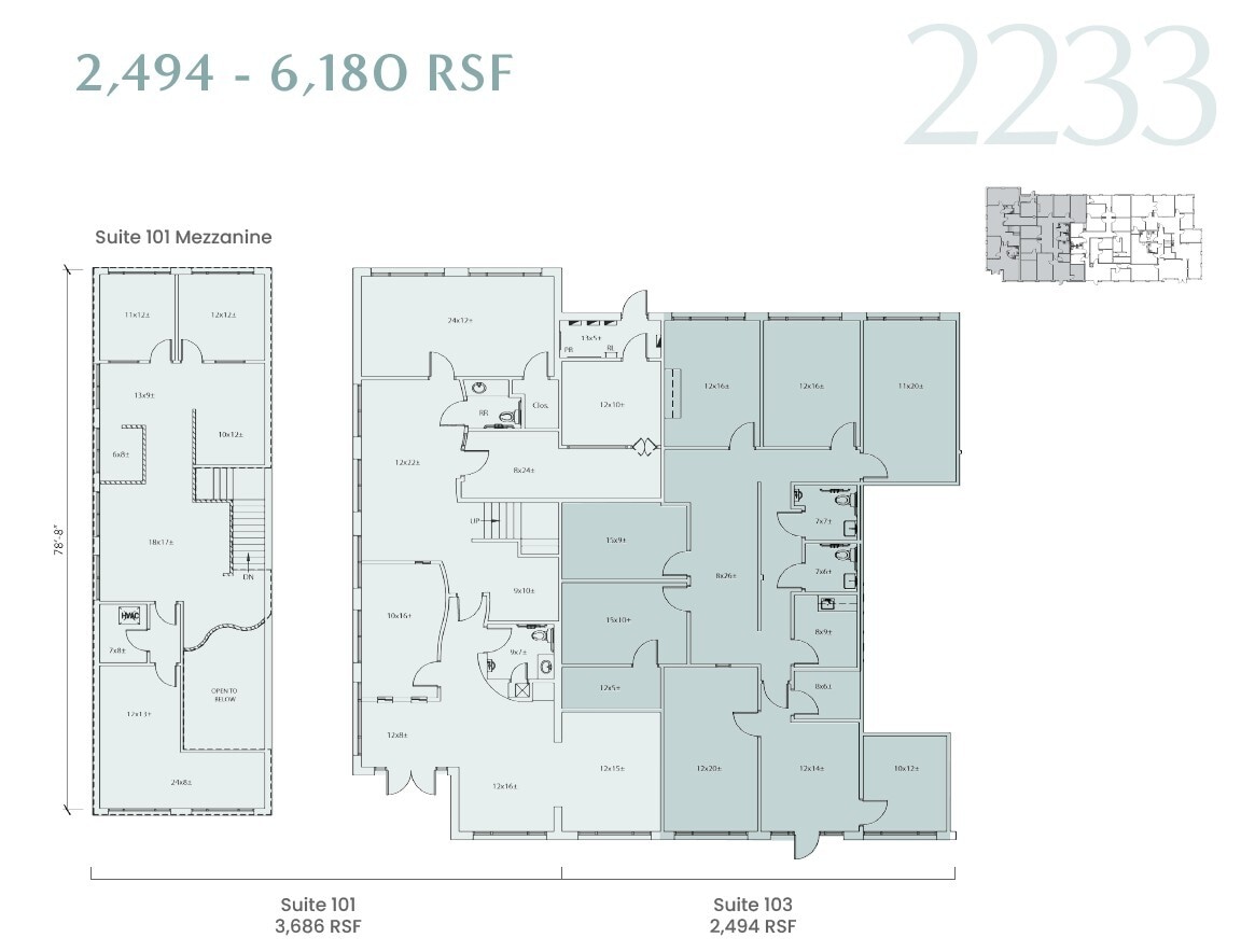 2233 Avenue J, Arlington, TX à louer Plan d’étage– Image 1 sur 1