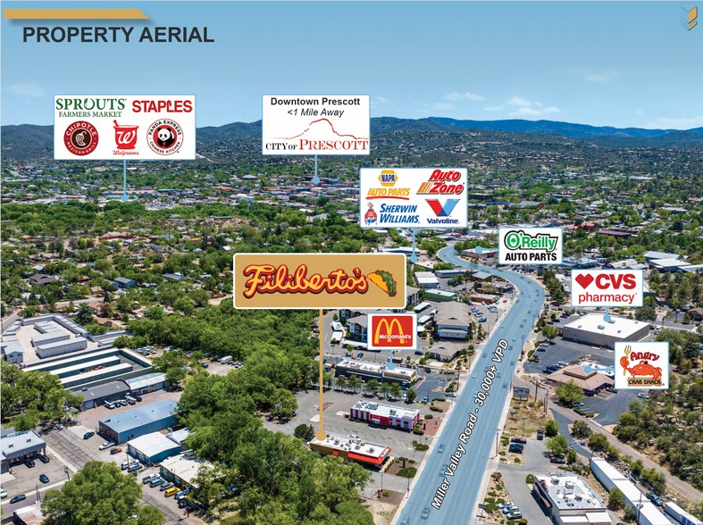 555 Miller Valley Rd, Prescott, AZ à vendre - Photo de l’immeuble – Image 3 sur 5