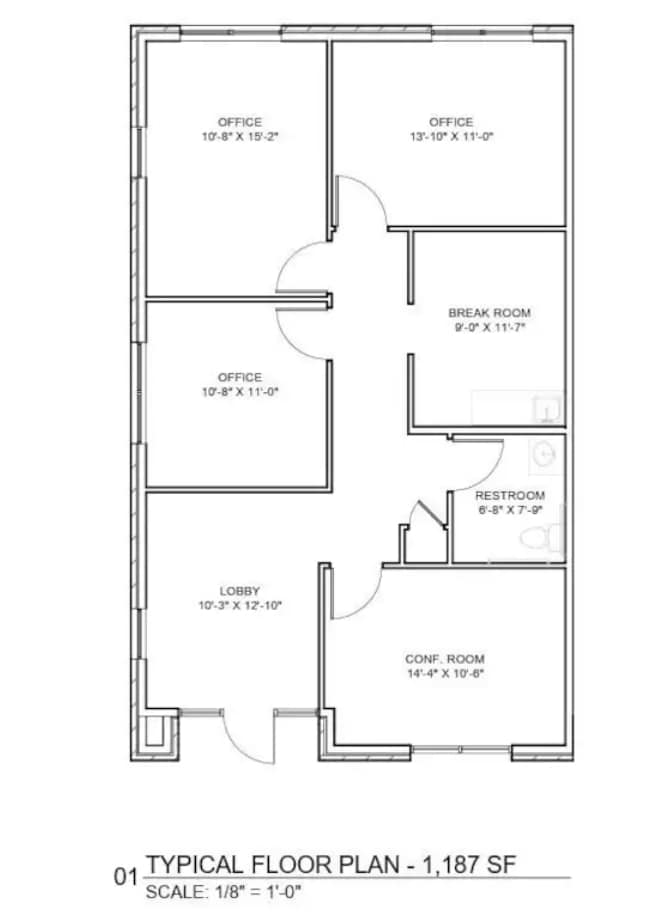 1630 W Prosper Trl, Prosper, TX à louer Plan d’étage– Image 1 sur 1