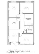 1630 W Prosper Trl, Prosper, TX à louer Plan d’étage– Image 1 sur 1
