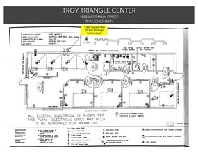 1800-1880 W Main St, Troy, OH à louer Plan de site– Image 1 sur 1