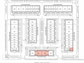 10700 Jersey Blvd, Rancho Cucamonga, CA à louer Plan de site– Image 2 sur 2