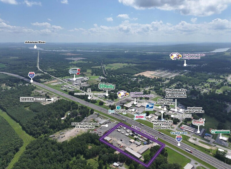 65-67 Interstate Dr, Mayflower, AR à vendre - Photo de l’immeuble – Image 2 sur 17