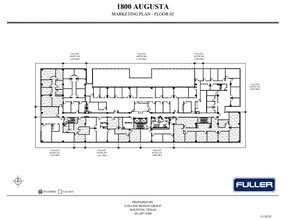 1800 Augusta Dr, Houston, TX à louer Plan d’étage– Image 1 sur 1