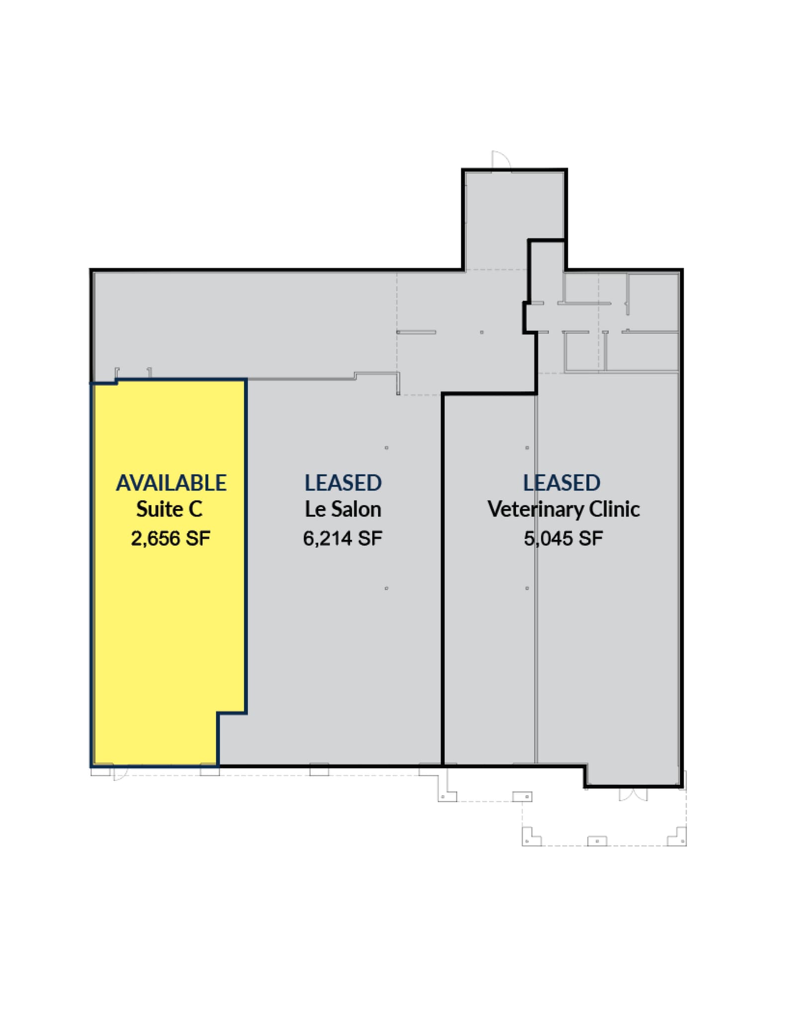 44125 Jefferson St, La Quinta, CA à louer Plan d’étage– Image 1 sur 1
