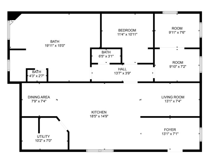 8701 Summit View Ln, Edmond, OK à louer Plan d’étage– Image 1 sur 1