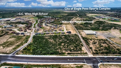 E Main St, Eagle Pass, TX - VUE AÉRIENNE  vue de carte - Image1
