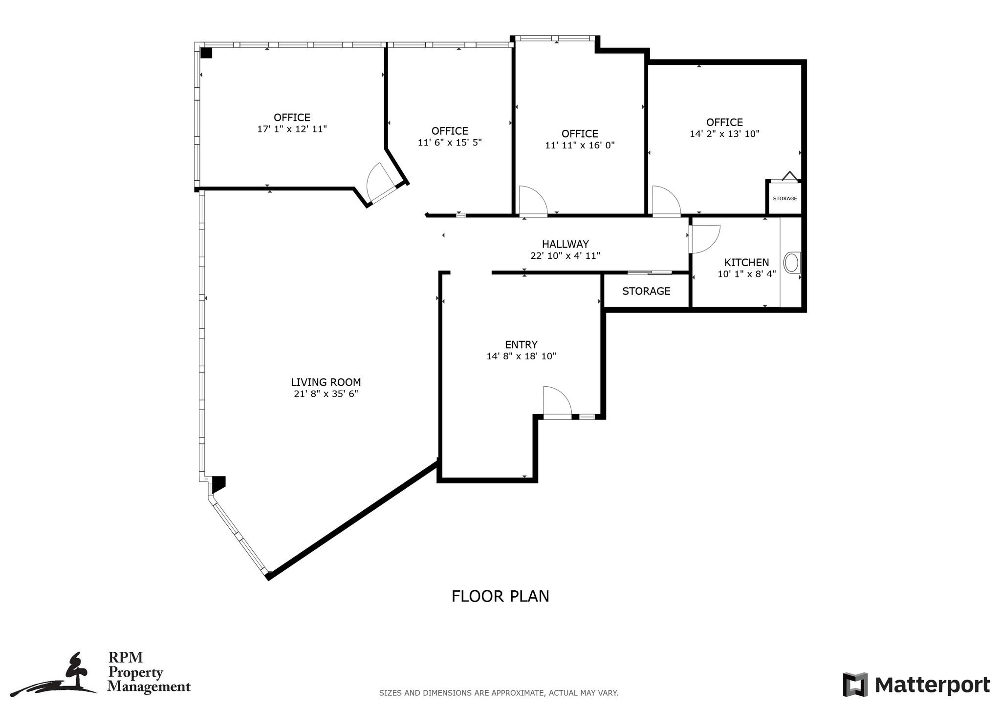 6901 S Pierce St, Littleton, CO à louer Plan d’étage– Image 1 sur 3