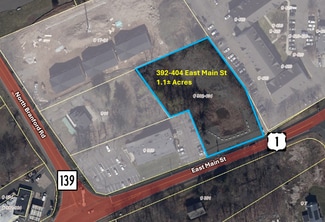Plus de détails pour 392 400 East Main St, Branford, CT - Terrain à vendre