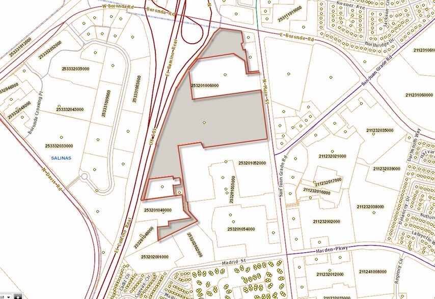 150-1000 Northridge Shopping Ctr, Salinas, CA à louer - Plan cadastral – Image 2 sur 18