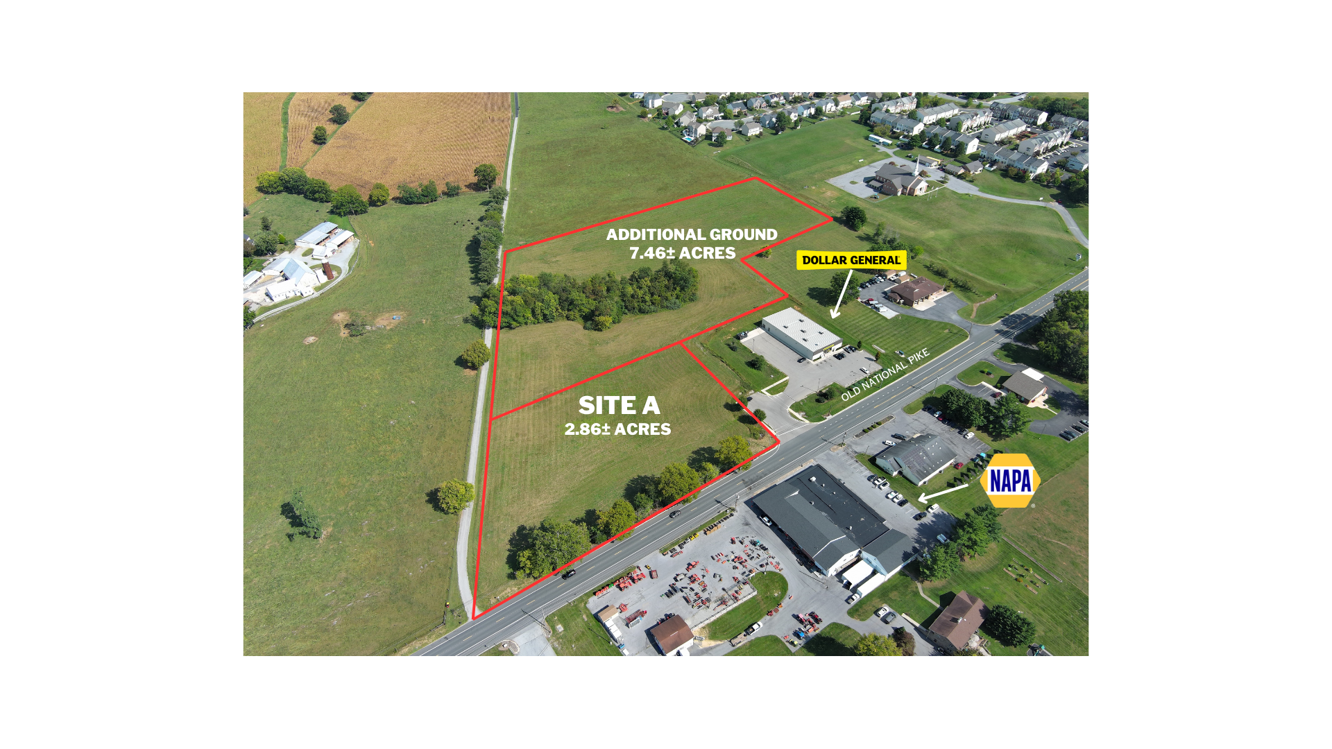 7651 Old National Pike, Boonsboro, MD à vendre Aérien– Image 1 sur 4