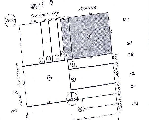 2000-2006 San Pablo Ave, Berkeley, CA à louer - Plan cadastral – Image 2 sur 4