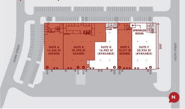 8500 W 185th St, Tinley Park, IL à louer Plan d’étage– Image 1 sur 1