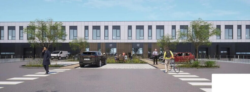 Local d’activités dans Aulnay-sous-Bois à louer - Photo de l’immeuble – Image 1 sur 2