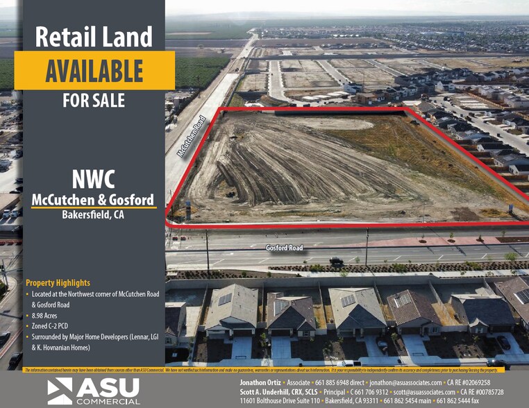 Gosford Rd, Bakersfield, CA à vendre - Photo principale – Image 1 sur 1