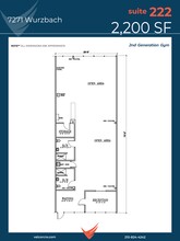 7271 Wurzbach Rd, San Antonio, TX à louer Plan de site– Image 1 sur 1