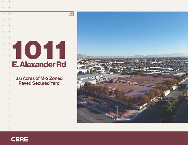 1011 E Alexander Rd, North Las Vegas, NV à louer - Aérien – Image 1 sur 2