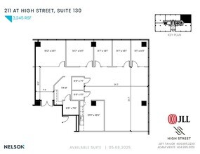 211 Perimeter Center Pky NE, Atlanta, GA à louer Plan d’étage– Image 1 sur 1