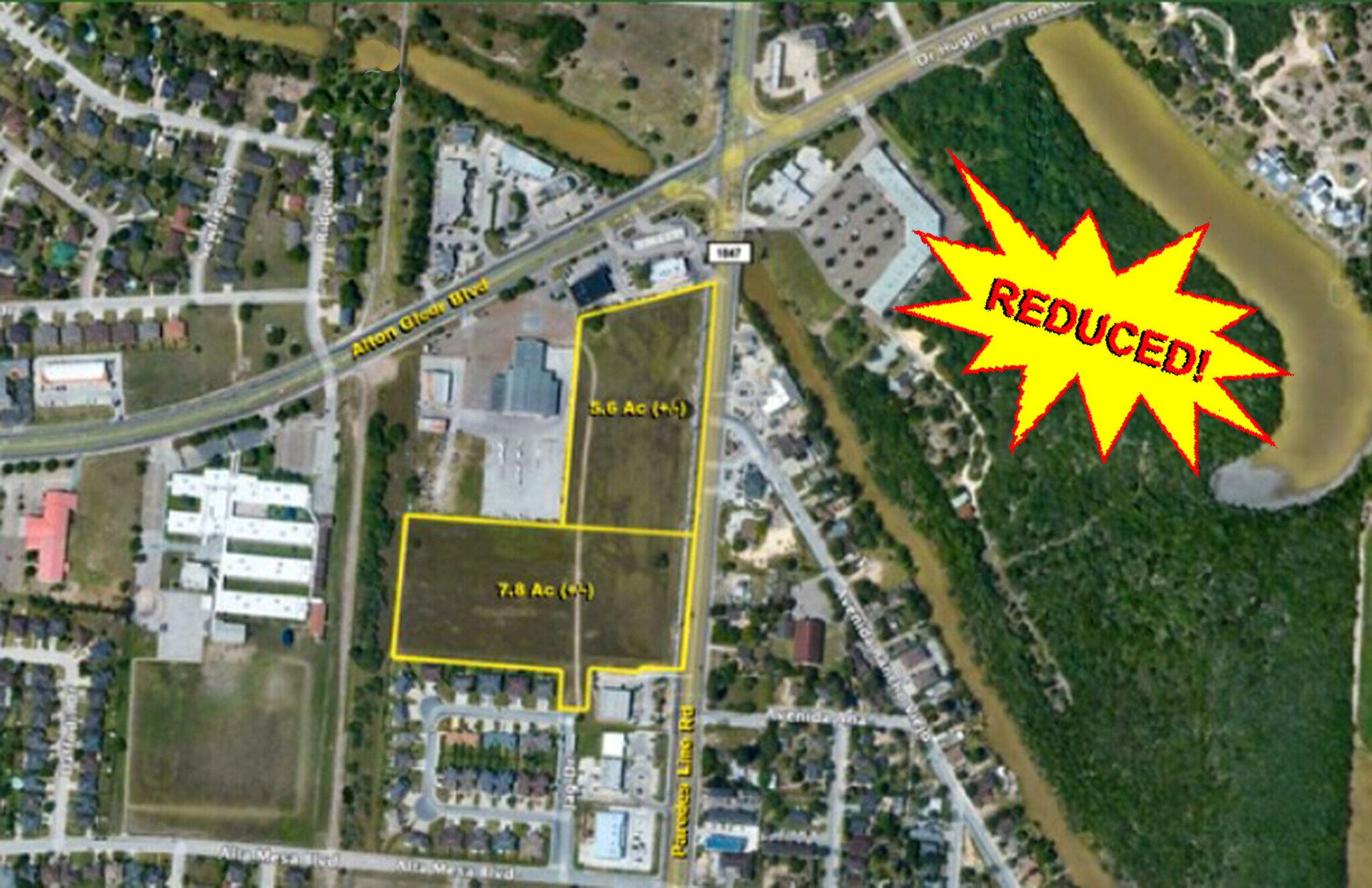 Paredes Line Rd, Brownsville, TX à vendre Aérien– Image 1 sur 2