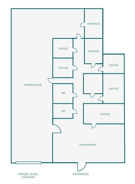 12147 Kirkham Rd, Poway, CA à louer Plan d’étage– Image 1 sur 1