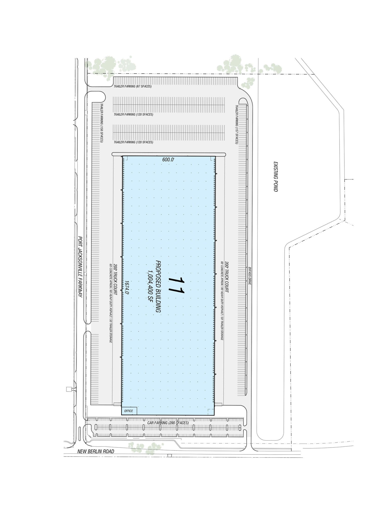 3855 Port Jacksonville Pkwy Pky, Jacksonville, FL à louer Photo de l’immeuble– Image 1 sur 5