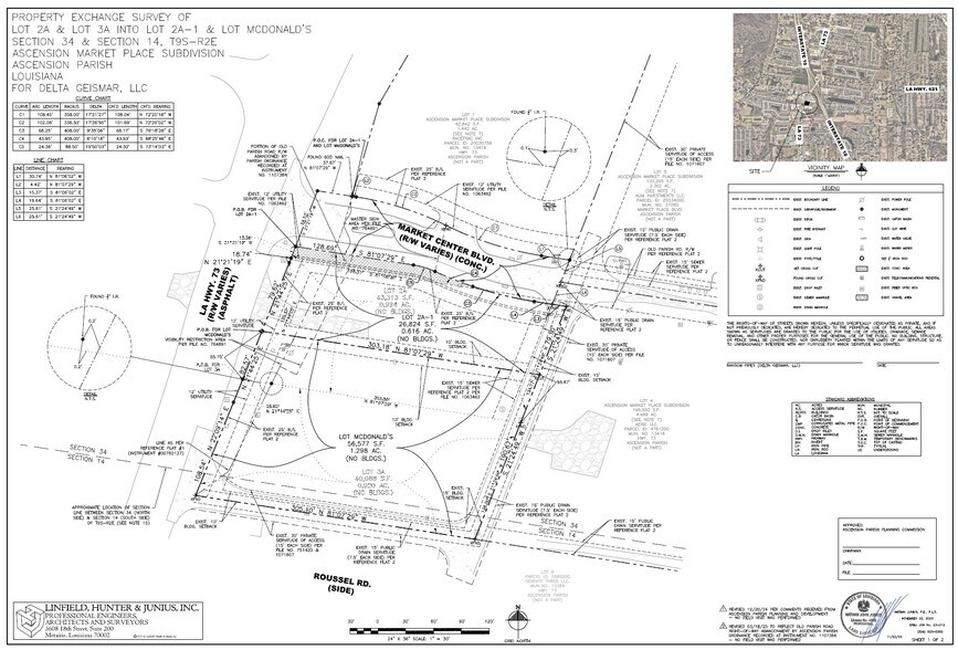 13474 Highway 73, Geismar, LA à louer - Plan de site – Image 3 sur 3