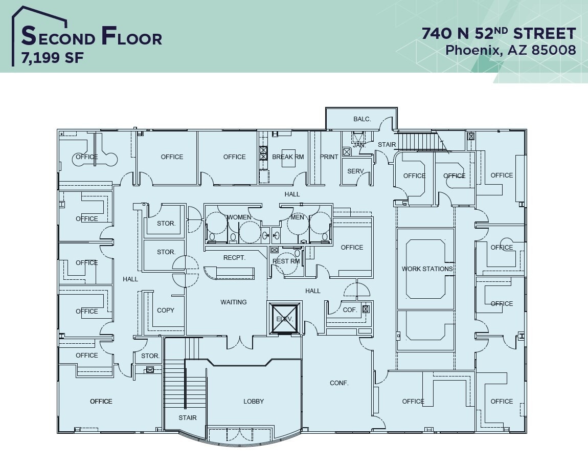 740 N 52nd St, Phoenix, AZ à louer Photo de l’immeuble– Image 1 sur 2