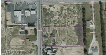 Moapa Valley Boulevard, Logandale, NV - Vue aérienne  vue de carte