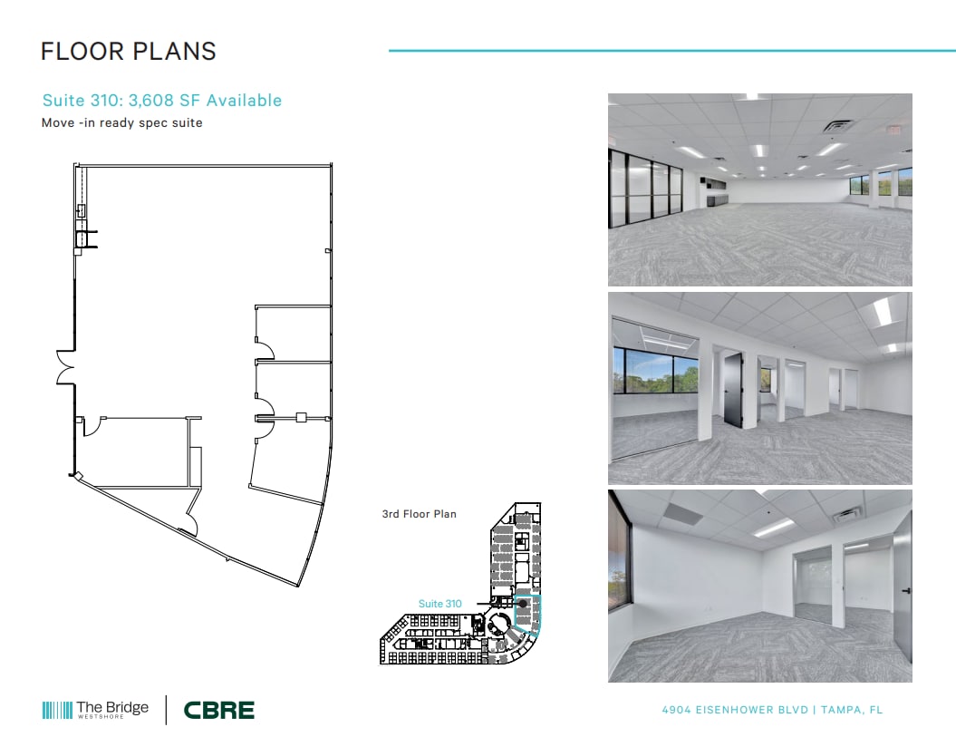 4904 Eisenhower Blvd, Tampa, FL à louer Plan d’étage– Image 1 sur 1