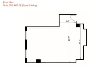 2329-2333 Dundas St W, Toronto, ON à louer Plan d’étage– Image 1 sur 1