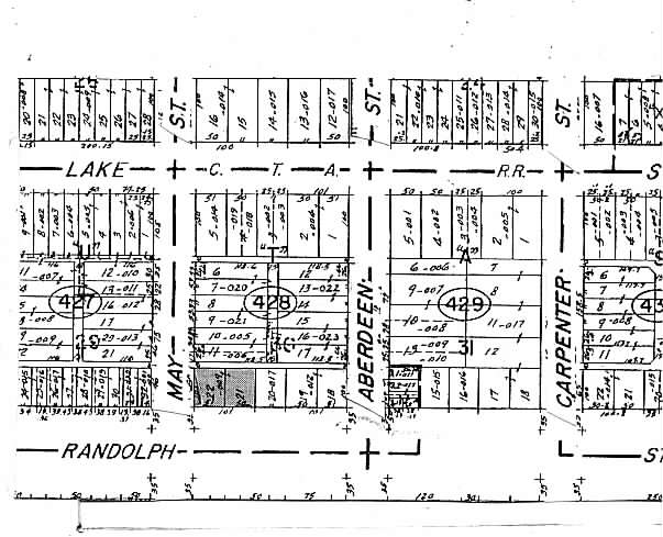 1122 W Randolph St, Chicago, IL à louer - Plan cadastral – Image 2 sur 2