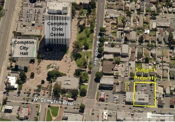 322 W Compton Blvd, Compton, CA à louer - Aérien – Image 3 sur 6
