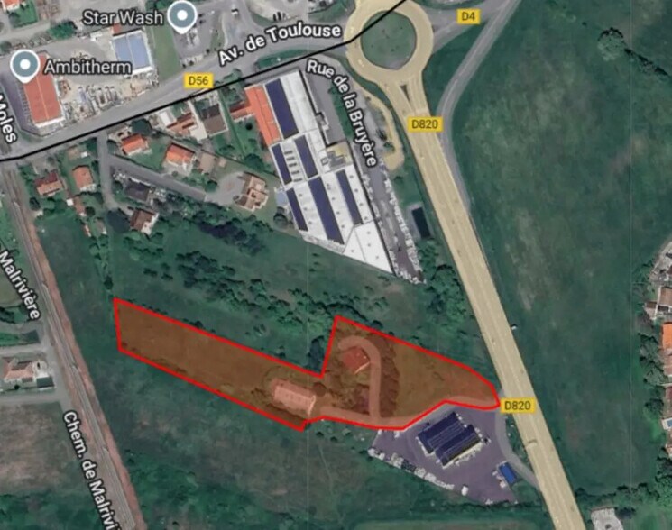 Terrain dans Pins-Justaret à vendre - Photo de l’immeuble – Image 2 sur 2